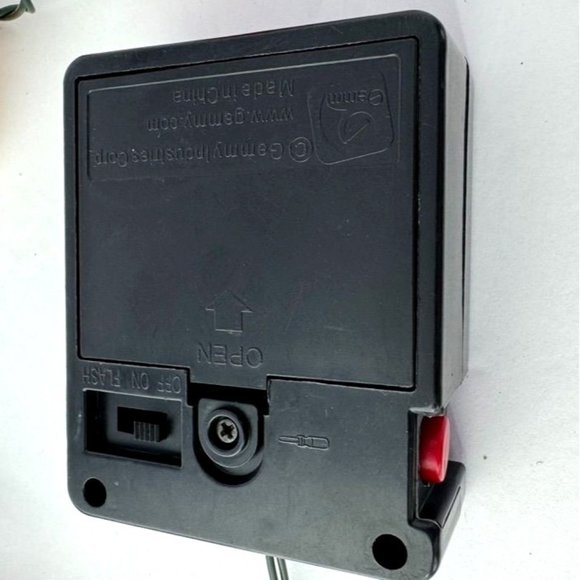 Gemmy Blow Mold Christmas Santa String Light Set Battery Operated Set of 10 - Picture 7 of 11